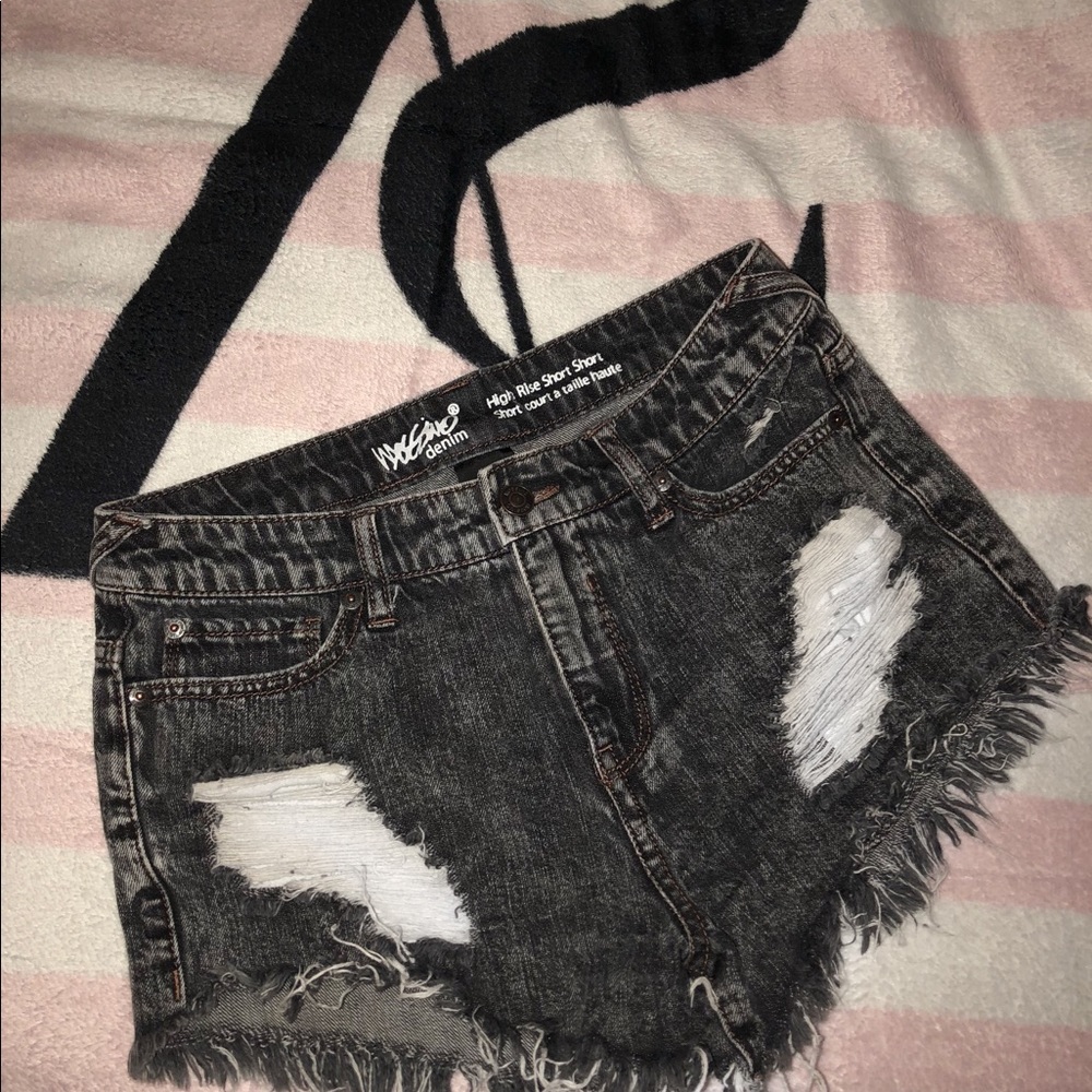 Super Cute High Waisted Jean Shorts